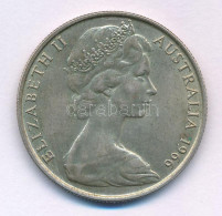 Ausztrália 1966. 50c Ag "II. Erzsébet" T:XF Patina  Australia 1966. 50 Cents Ag "Elizabeth II" C:XF Patina Krause KM#67 - Unclassified