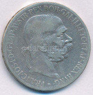 Ausztria 1900. 5K Ag "Ferenc József" T:F Ph., Patina Austria 1900. 5 Corona Ag "Franz Joseph" C:F Edge Error, Patina Kra - Unclassified