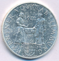 Ausztria 1960. 25Sch Ag "A Karintiai Népszavazás 40. évfordulója" T:AU Austria 1960. 25 Schilling Ag "40th Anniversary O - Unclassified