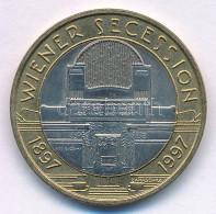 Ausztria 1997. 50Sch Bi "Bécsi Szecesszió 100. évfordulója" T:AU Austria 1997. 50 Schilling Bi "100th Anniversary - Wien - Unclassified