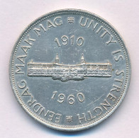 Dél-Afrika 1960. 5Sh Ag "50 éves A Dél-afrikai Unió" T:AU,XF South Africa 1960. 5 Shilling Ag "50th Anniversary Of The S - Unclassified