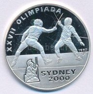 Kuba 1997. 10P Ag "XXVII. Nyári Olimpia" T:PP Cuba 1997. 10 Pesos Ag "XXVII Summer Olympics" C:PP  Krause KM#591 - Unclassified