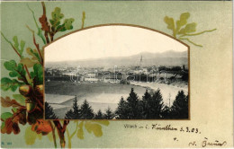 T2 1903 Villach. Art Nouveau Litho - Unclassified