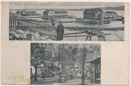 ** T3 Wien, Vienna, Bécs; Gustav Lindmayers Weinschank Zur Donauperle, Freudenauer Schiffmühlen / Restaurant, Floating S - Unclassified