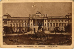 * T3 Lviv, Lwów, Lemberg; Gmach Sejmowy / Landtagsgebäude / State Parliament Building (Rb) - Unclassified