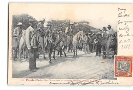 CPA République Dominicaine Puerto Plata Guerrilla Montada Durante La Révolucion - Dominikanische Rep.
