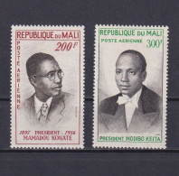 MALI 1961, Sc #C9-C10, Presidents, MH - Mali (1959-...)