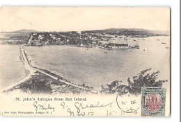 CPA Antigua Et Barbuda St John's From Rat Island - Antigua Und Barbuda