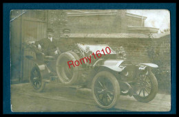 Delcampe - Seraing. (Liège) Photo - Carte Ancienne, Automobile Avec Chauffeur, Quai Louva,24.  Voir Scan Recto/verso. - Seraing