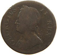 GREAT BRITAIN FARTHING 1754 George II. 1727-1760. #t038 0071 - A. 1 Farthing