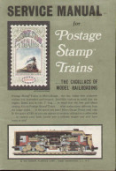 Catalogue POSTAGE STAMP TRAINS 1967 Service Manual Gauge N 1 :160 AURORA - Englisch