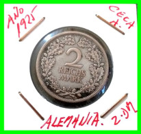 ALEMANIA ( GERMANY ) - WEIMAR REPUBLIC 2 REICHSMARK  DEUTSCHES REICH AÑO 1925 – CECA - A - BERLIN.COMPOSITIONS - SILVER - 2 Reichsmark