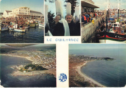 Delcampe - LE GUILVINEC : LE PORT, LA COIFFE BIGOUDENE, MEN MEUR ET LA GREVE BLANCHE - Guilvinec