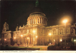 ROYAUME-UNI - St Paul's Cathedral - London - By Night - Vue Générale - Carte Postale - St. Paul's Cathedral