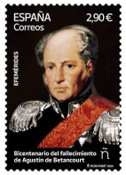 Espagne - 200 ème Anniversaire De La Mort De Agustín De Betancourt - Neufs