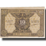 Delcampe - Billet, FRENCH INDO-CHINA, 10 Cents, Undated (1942), KM:89a, NEUF - Indochine