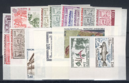 ANDORRA, FRENCH ADM: Yv.310a/326a, Complete Year 1983 IMPERFORATE, Very Topical, Superb, Catalog Value Euros 356. - Other & Unclassified