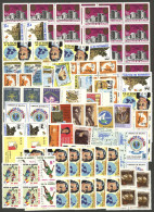 BOLIVIA: Group Of Modern Stamps In Blocks Of 4 Or Larger, MNH And Of Excellent Quality, Very Thematic, High Catalog Valu - Bolivia