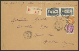 FRANCE: 24/JUL/1933 Ustaritz - Argentina, Registered Cover Franked With 4.40Fr., And Arrival Backstamp Of Buenos Aires 1 - Other & Unclassified