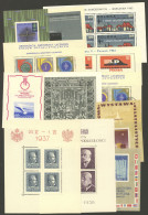 POLAND: Good Number Of Souvenir Sheets Of Varied Periods, VERY THEMATIC, Used Or Mint (almost All MNH), The General Qual - Other & Unclassified