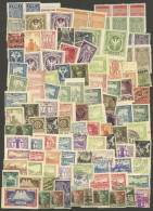 POLAND: Large Number Of Interesting Stamps, Including Revenue Stamps, Some Cinderellas, Local Stamps And More. The Exper - Other & Unclassified