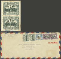 TRINIDAD & TOBAGO: 6/AP/1936 Port Of Spain - Argentina, Airmail Cover Franked With $1.26 Including Sc.41 (pair) + Other  - Trinidad & Tobago (...-1961)