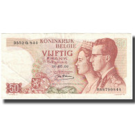 Billet, Belgique, 50 Francs, 1966, 1966-05-16, KM:139, TTB - Autres & Non Classés
