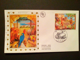 Delcampe - Enveloppe Premier Jour FDC De Monaco : Robinson Crusoé 1994 - FDC