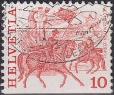1984 Schweiz Zum: 595H2ll, Mi: 1101D Aus Markenheftchen, Sechseläuten Zürich - Markenheftchen