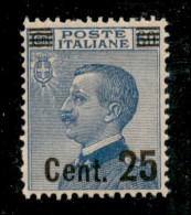Regno - Vittorio Emanuele III - 1925 - 25 Cent Su 60 Michetti (179) - Gomma Integra - Ben Centrato - Other & Unclassified