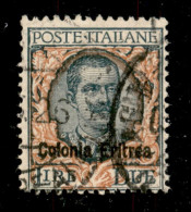 Colonie - Eritrea - 1925 - 2 Lire Floreale (95) - Usato - Other & Unclassified