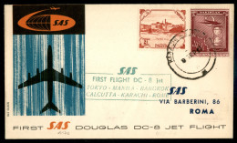 OLTREMARE - PAKISTAN - 1961 (9 Settembre) - Karachi Roma (Pellegrini 1467) - Other & Unclassified
