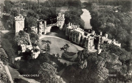 [-5%] ROYAUME-UNI - Warwick Castle - Vue Aérienne - Carte Postale Ancienne - Warwick