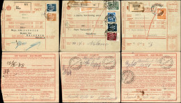 Lotti & Collezioni - Europa - JUGOSLAVIA - 1938/1940 - Insieme Di 17 Bollettini Pacchi Usati Nel Periodo - Other & Unclassified
