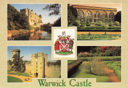 [-5%] ROYAUME-UNI - Warwick Castle - Multi-vues - Animé - Carte Postale - Warwick