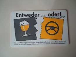 Delcampe - GERMANY USED  CARDS  CARE SAVE DRIVER - Autos