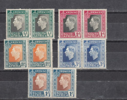 Delcampe - South Africa 1937 - Coronation (f-50) - Used Stamps