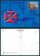 PORTUGAL COR 71222 - STAMPS - POSTAL MAXIMO - MACAU - Maximumkarten