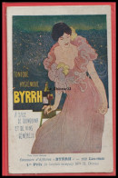 Delcampe - PUBLICITE --BYRRH - VIN ET QUINQUINA -ART NOUVEAU--Concours D'Affiches- 112 Laureats---1° Prix Illustrateur Melle DUFAU - Werbepostkarten