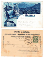 Suisse // Naefels (litho) - Näfels