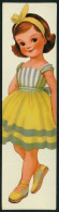 Delcampe - Bookmark / Marque-page Poupée / Doll Ref #1665 - Lesezeichen