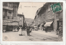 Delcampe - CPA :  14 X 9  -  VIZILLE  -  Rue Neuve - Vizille