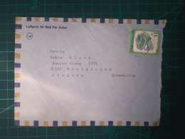 RÉPUBLIQUE D'OSTERREICH, Enveloppe Aereo Circulée à Montevideo, Uruguay Avec Une Variété De Timbres Postaux. - Gebraucht