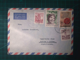 RÉPUBLIQUE D'OSTERREICH, Enveloppe Aereo Circulée à Buenos Aires, Argentina Avec Une Variété De Timbres Postaux... - Gebraucht
