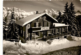 Flumserberg: Café-Restaurant Alpenblick (558) * 9. 3. 1965 - Flums