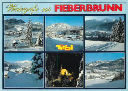 Austria Wintergrusse Aus Fieberbrunn Tirol Multi View - Fieberbrunn