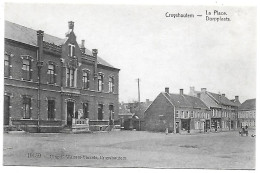Delcampe - CPA Cruyshautem, La Place - Kruishoutem