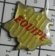513F Pin's Pins / Beau Et Rare / INFORMATIQUE / MINITEL 3615 L'EQUIPE - Informatica