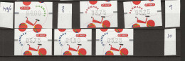 1996 MNH Denmark ATM Selection - Machine Labels [ATM]