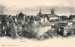 SUISSE - Lausanne - Edition Burgy - Lith - Saint Imier - Vue Générale - Carte Postale Ancienne - Lausanne